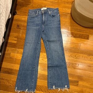 Just Black Flare Jeans in Classic Blue